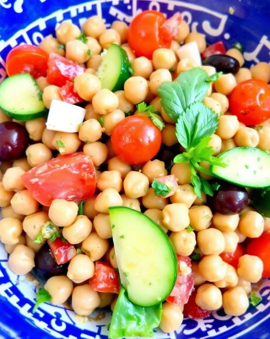 chickpea chicken salad recipe​