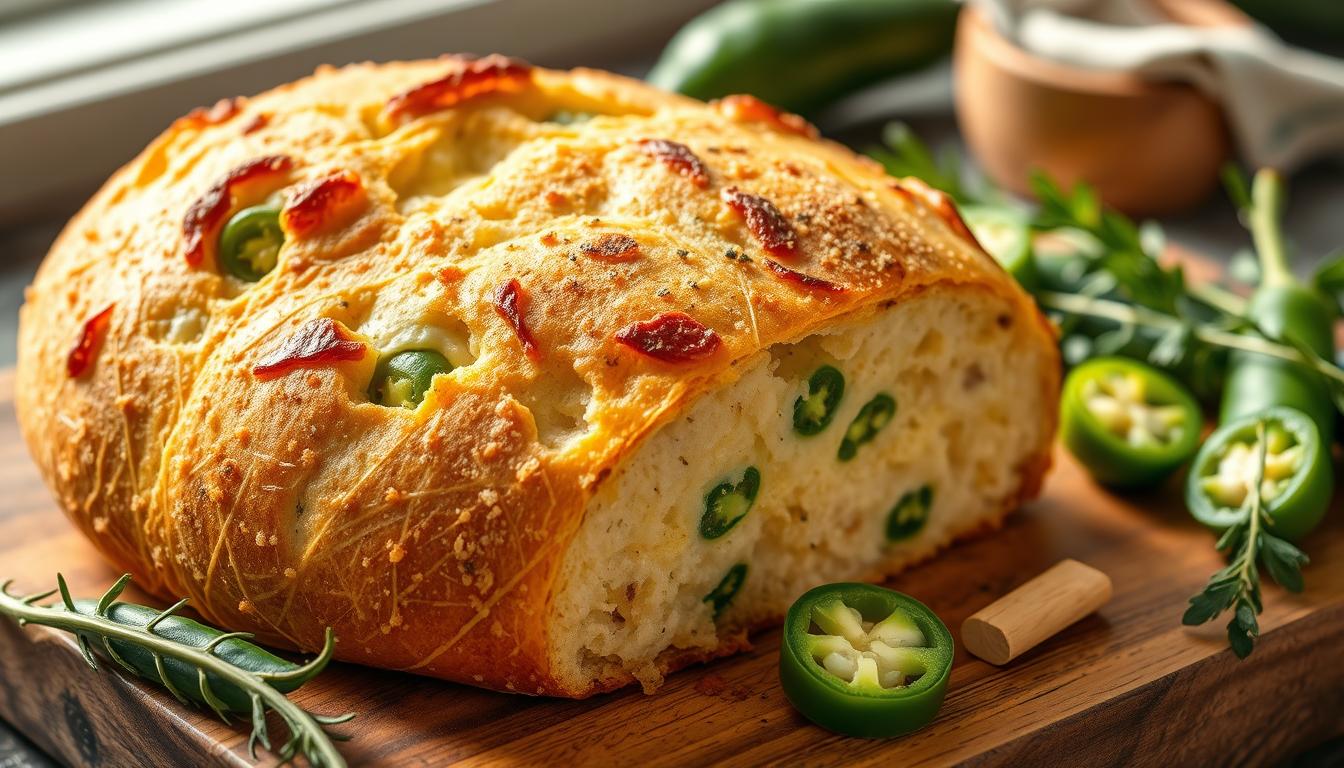 vegan jalapeno cheese artisan bread recipe