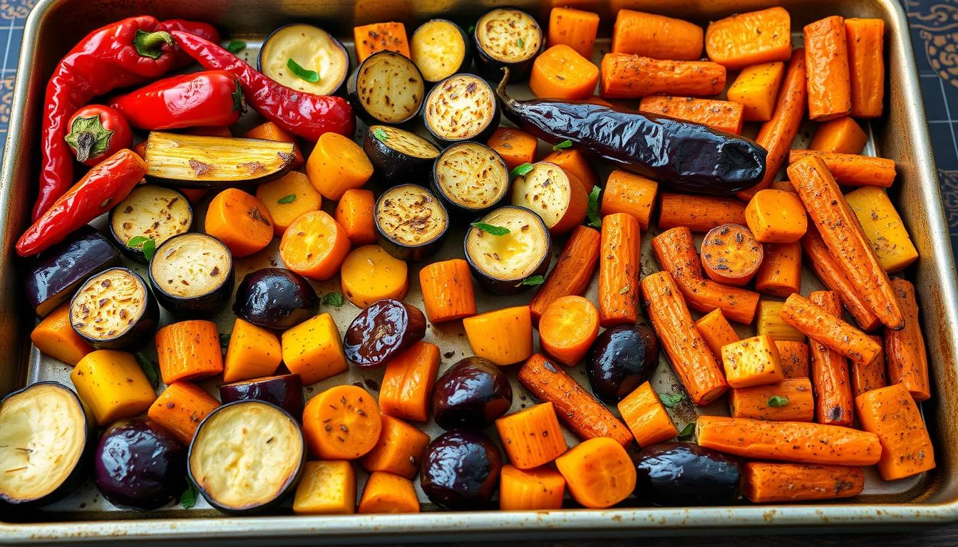 Spicy Roasted Vegetables