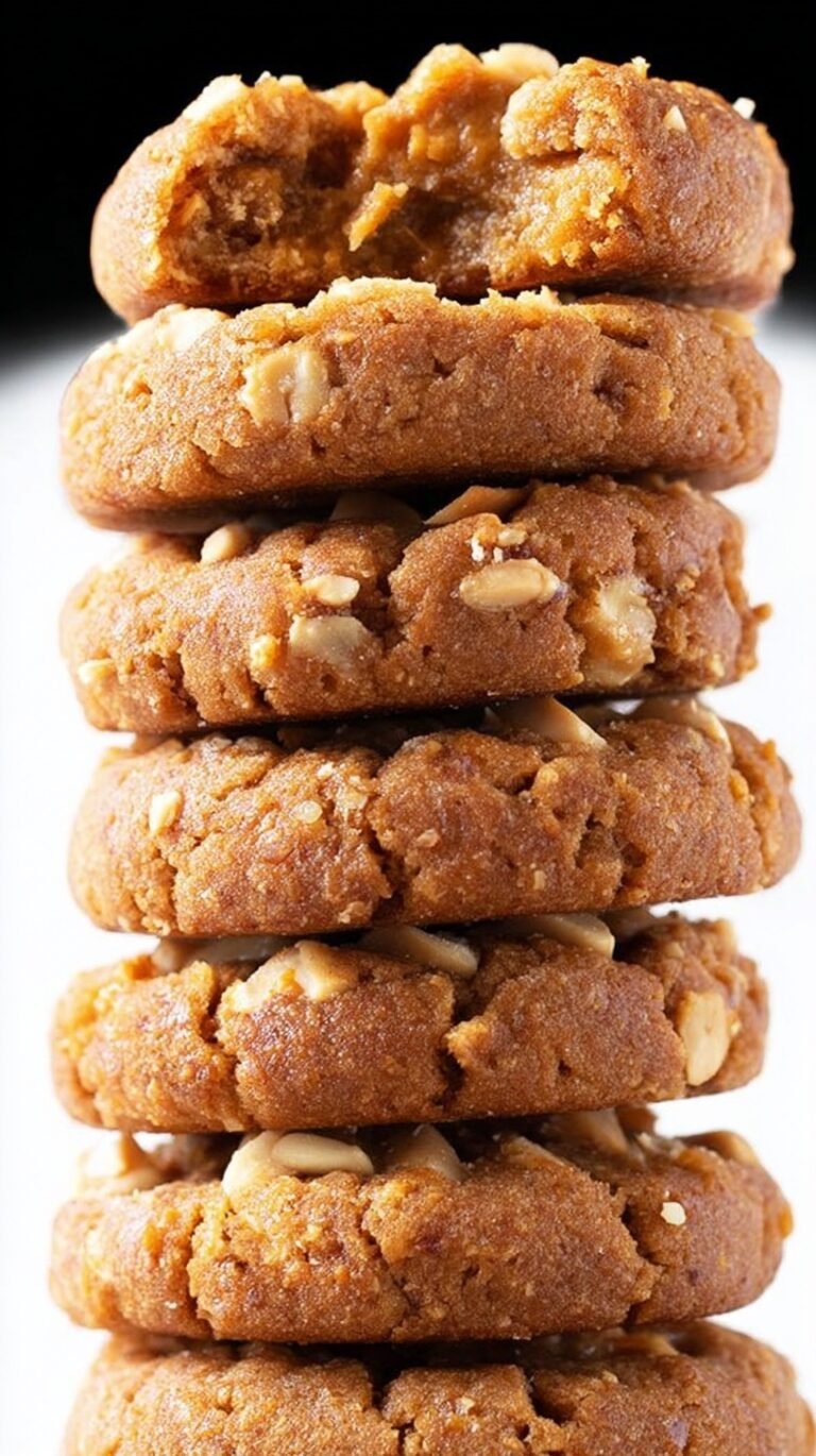 Freshly baked keto peanut butter cookies with a classic criss-cross pattern on a baking sheet