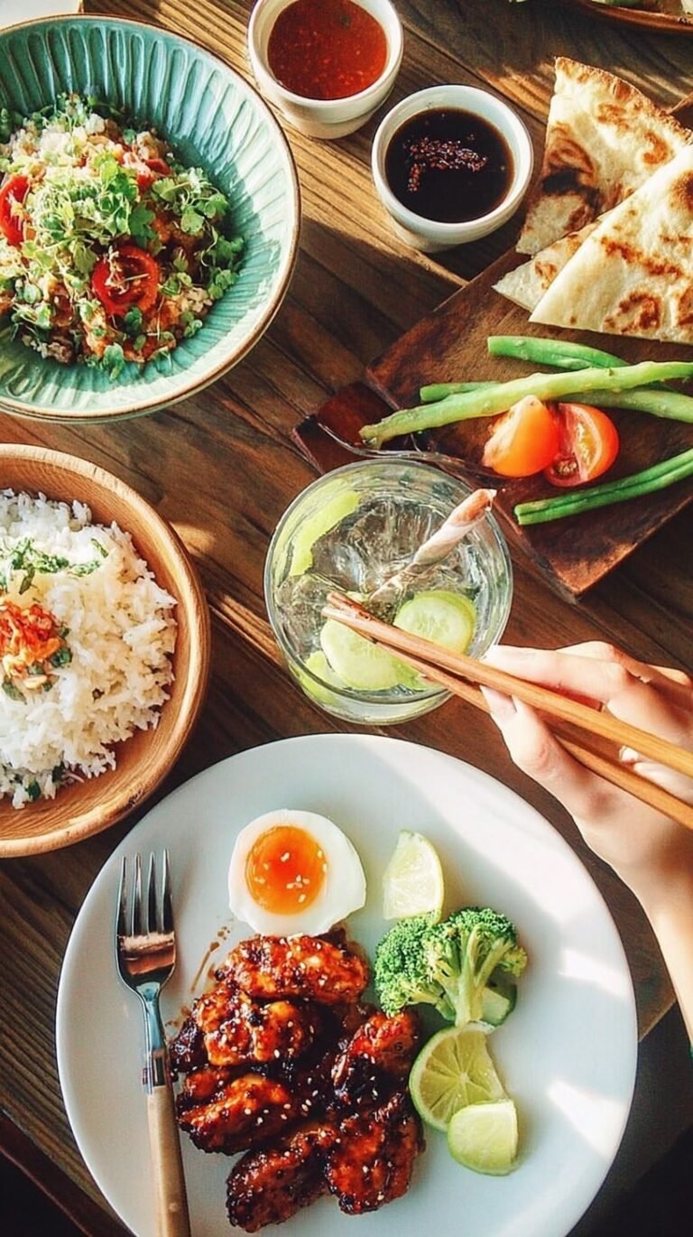 Pan-seared Sugar-Free Lemon Herb Salmon with crispy skin and lemon slices in a cast iron skillet
