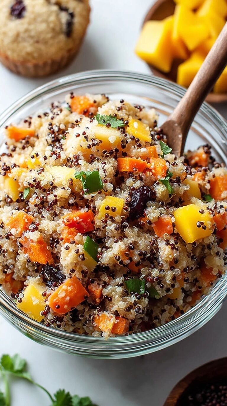Freshly baked carrot cake muffins with a white cream cheese swirl on a cooling rack