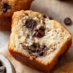 Freshly baked banana protein muffins on a wire cooling rack