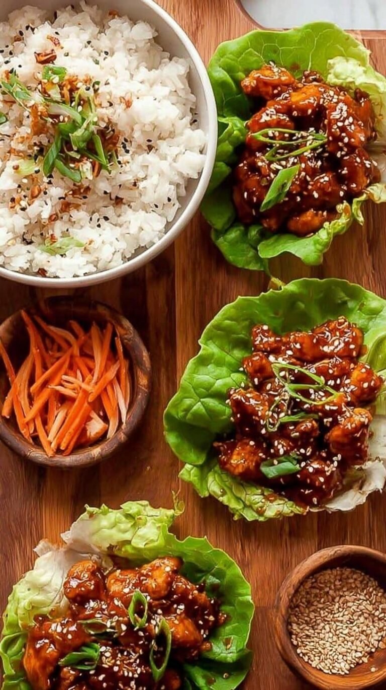 A skillet of Spicy Chicken Bulgogi topped with green onions and sesame seeds