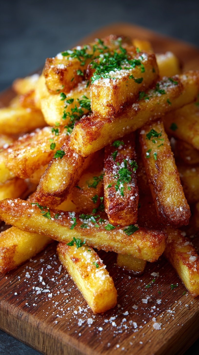 A plate of golden brown crispy mashed potato fries served with a side of dipping sauce.