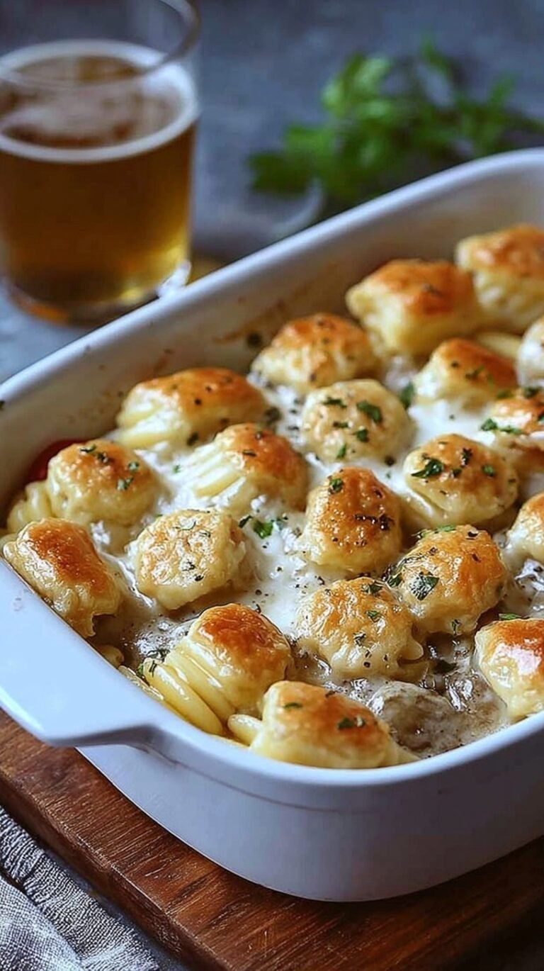 A bowl of Caprese Pasta Salad with farfalle, cherry tomatoes, mozzarella pearls, and fresh basil.