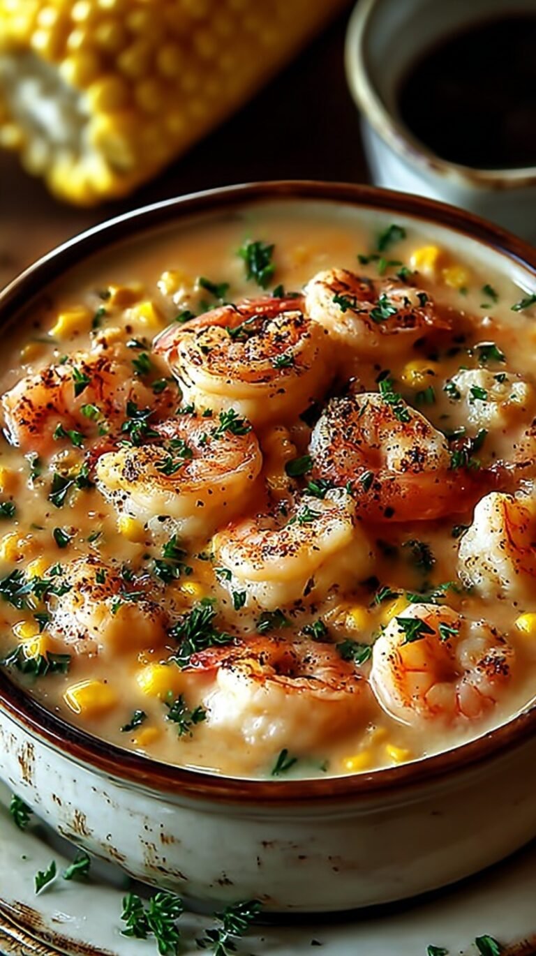 A golden brown biscuits and gravy casserole topped with melted cheddar cheese in a baking dish.