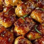 Pan-seared chicken breasts coated in a glossy orange and lemon glaze with fresh parsley