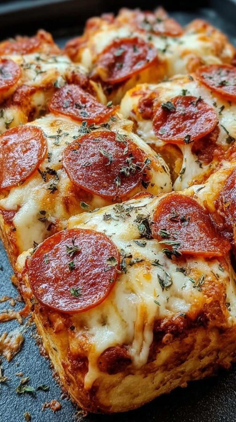 Golden brown high protein pizza rolls on a baking sheet with melted cheese and turkey pepperoni.