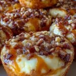 Crisp apple slices topped with creamy almond butter, hemp seeds, and chocolate chips on a wooden board.